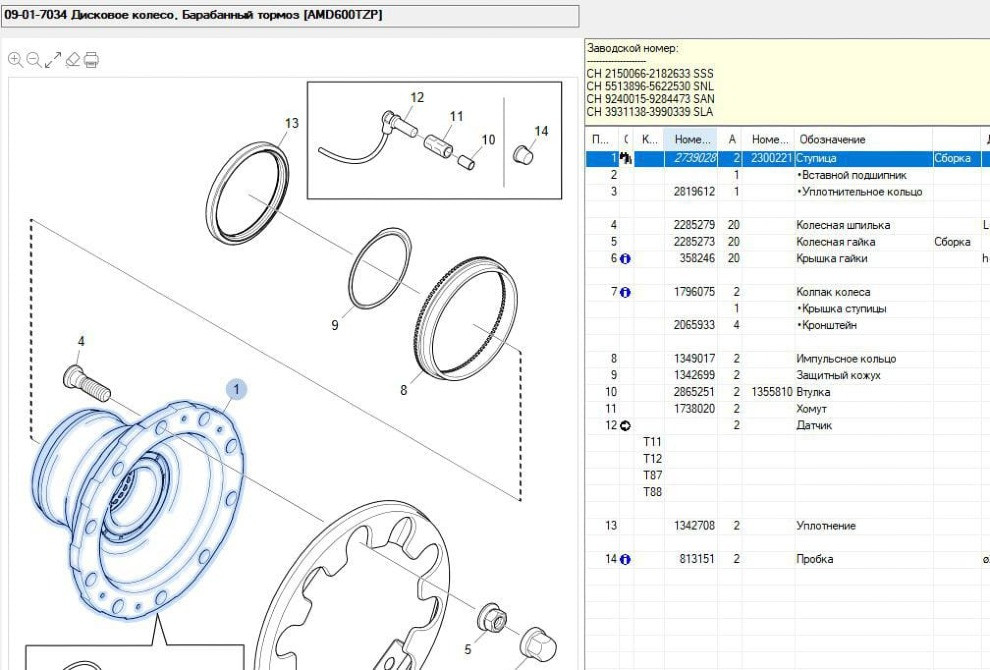 Нужна ступица 2739028 Скания.  - photo 1