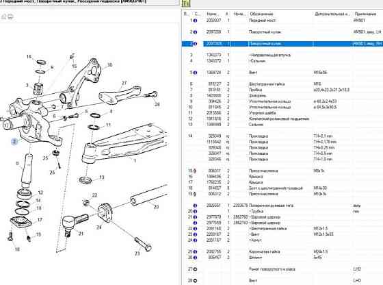 Нужен 2097209 поворотный кулак правый Scania 2014г. самосвал (на подрульку). 