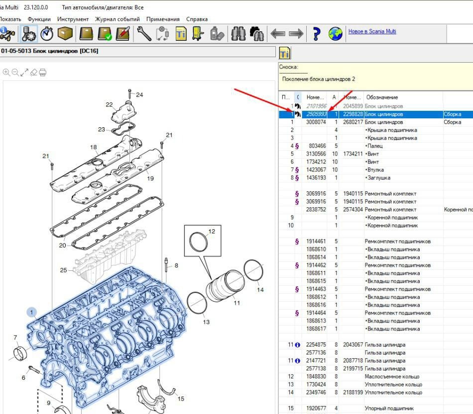 Ищем 2505993 блок двигателя Скания (желательно в Питере, год 17 / 13 год не подошёл). Форма оплаты  - photo 1