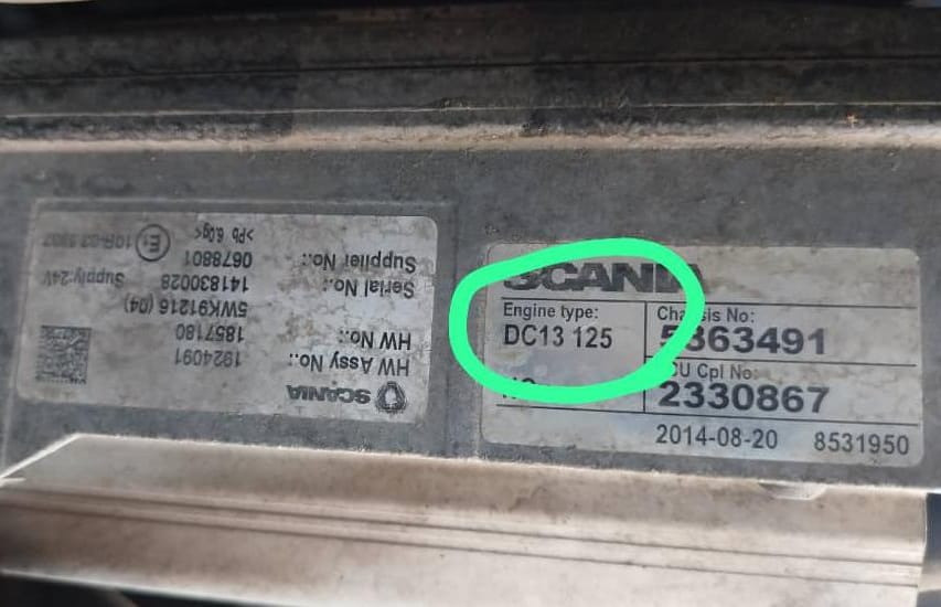 Ищу блок управления двигателем DC13 125 Scania. Вся Россия - изображение 1