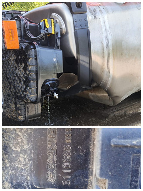 На Scania нужны оба бака (алюминиевый на 440 литров). Вся Россия - изображение 1