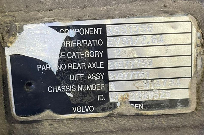 Ищу редуктор Volvo RSS1356 2.64 EV-91.  - photo 1