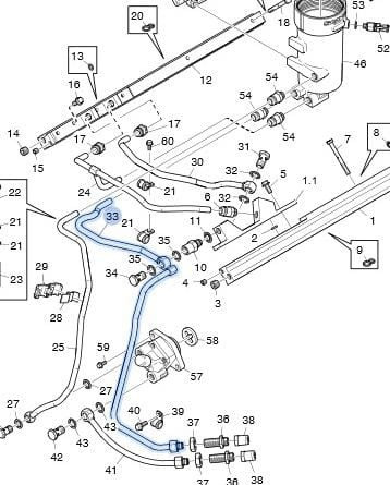 Ищу топливную трубку Scania DC16 арт. 1800207, 1532673. Вся Россия - изображение 1