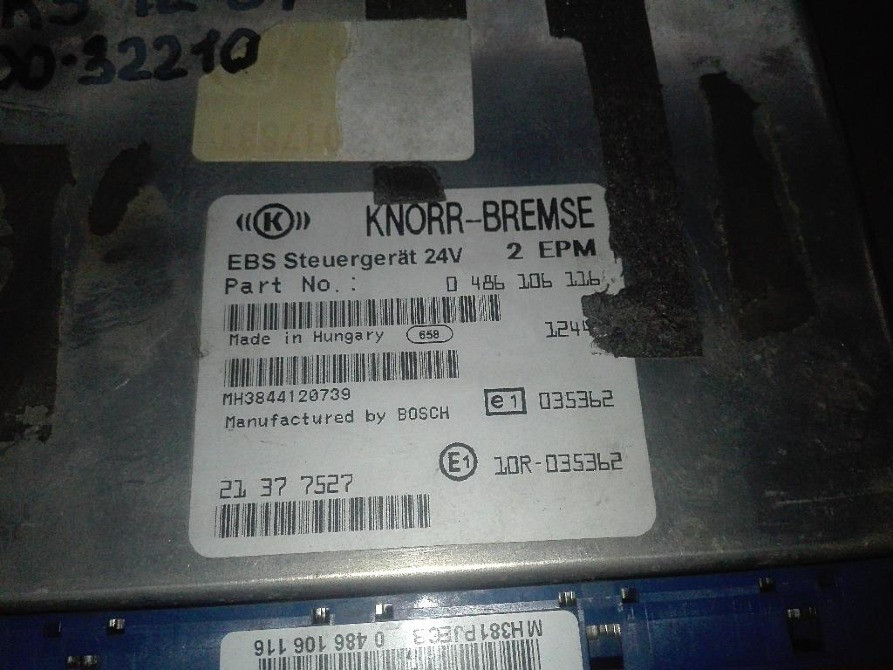 0486106116 блок управления системой ebs Renault б/у Екатеринбург - изображение 1