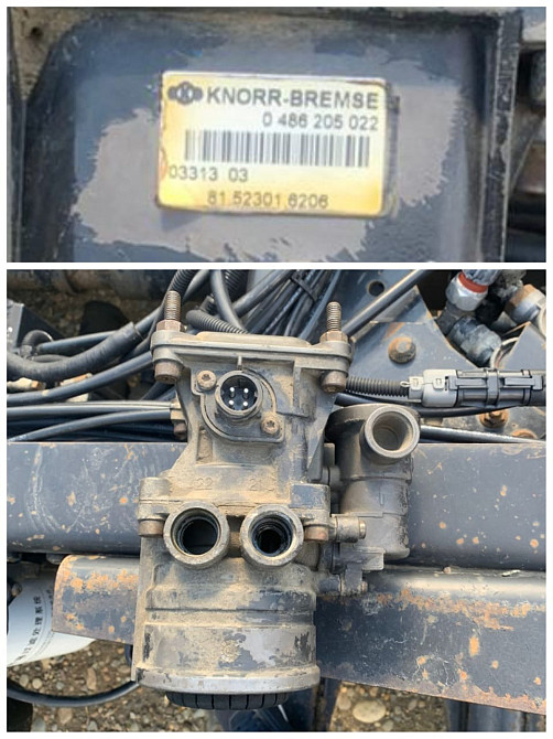 Нужен кран управления прицепом EBS 81523016206 MAN. Вся Россия - изображение 1