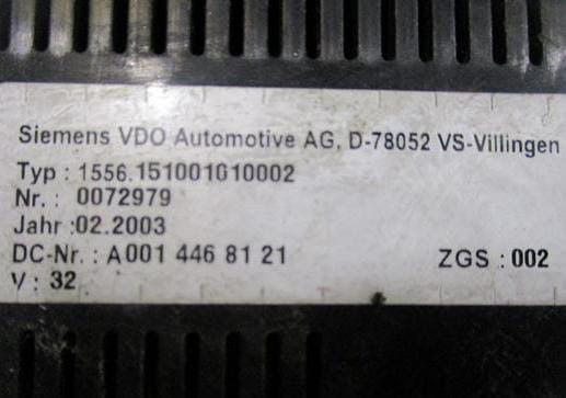 Ищу А0014468121 панель приборов Мерседес 2003г. Вся Россия - изображение 1