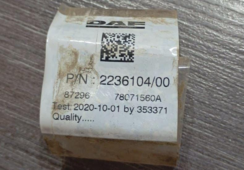 Нужна 2236104 проводка мочевины на DAF XF106, нужна четко по номеру ( бак мочевины стоит с другой ст Вся Россия - изображение 1