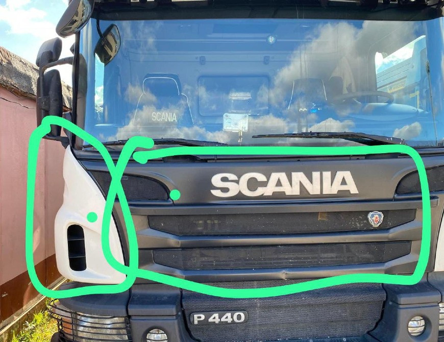 Ищу облицовку капота и угол капота правый Scania 5P. Вся Россия - изображение 1