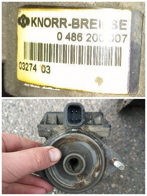 Ищу 0486200007 главный тормозной кран (4 контакта) на Man TGA 2003 года. Вся Россия - изображение 1