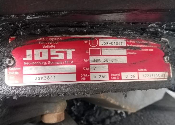 Ищу седло JOST (шкворень 3,5 дюйма). Вся Россия - изображение 1