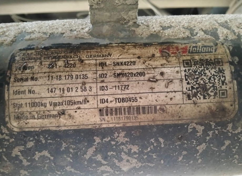 Ищем такую ось SAF (барабан) на самосвальный полуприцеп. Вся Россия - изображение 1