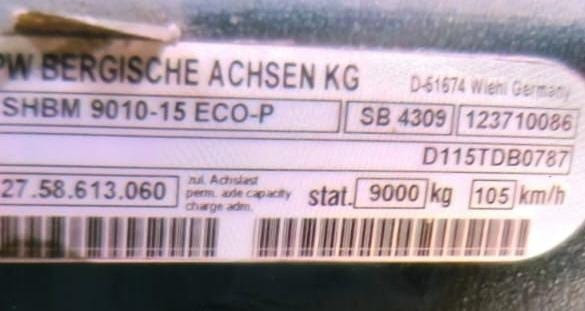 Ищу ось BPW прицепа SHBM 9010-15 ECO Plus. Вся Россия - изображение 1