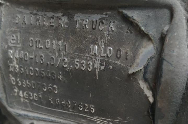 Ищу редуктор Мерседес R440-13.0 / 2.533 (746301, X351005434). Вся Россия - изображение 1