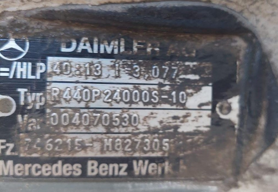 Ищу редуктор заднего моста R440P 24000S / HLP 40:13 3.077, с артикулом 004070530. Вся Россия - изображение 1