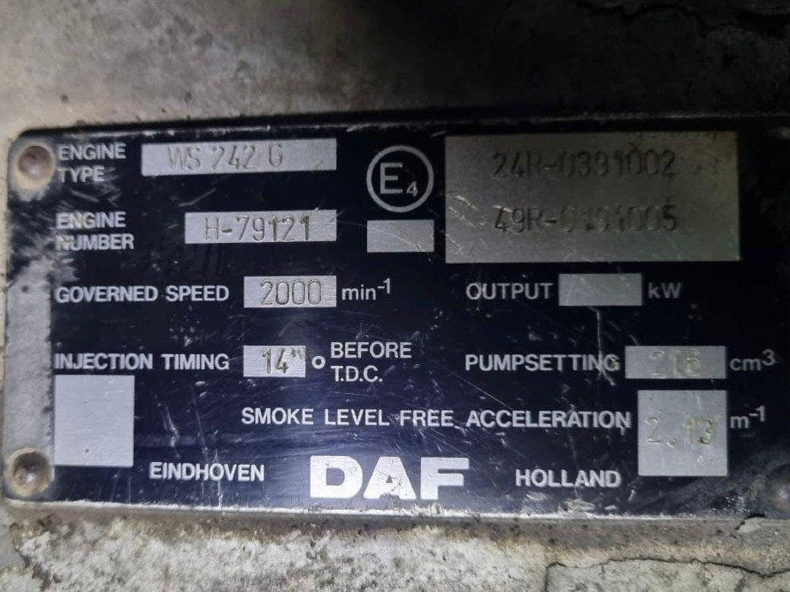 Ищу мотор WS242G на DAF ATI. Вся Россия - изображение 1