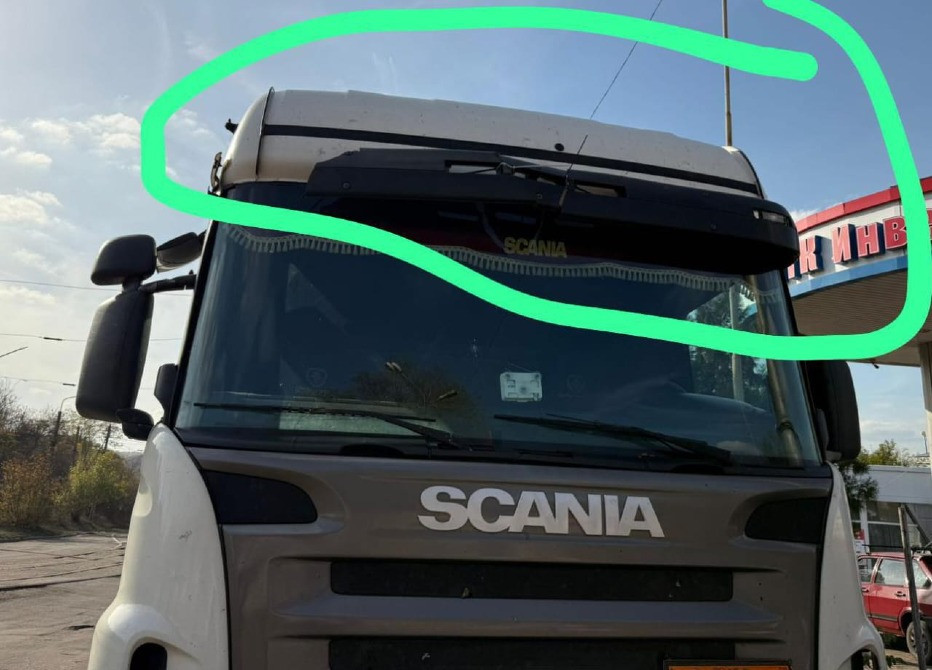 Нужен козырек на кабину Скания. Вся Россия - изображение 1
