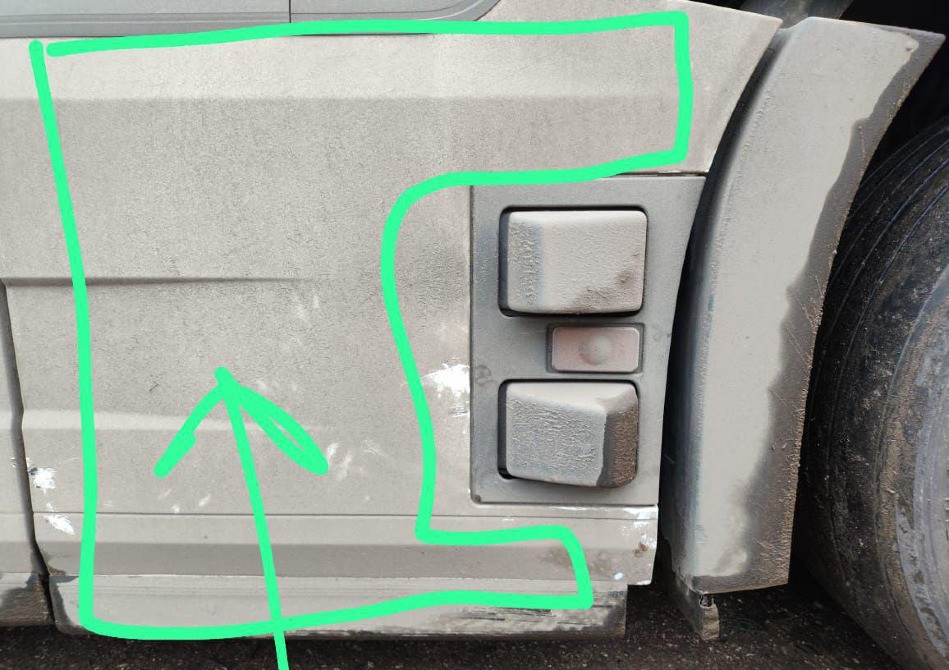 На Вольво FH5 нужна правая сторона (см.фото). Вся Россия - изображение 1