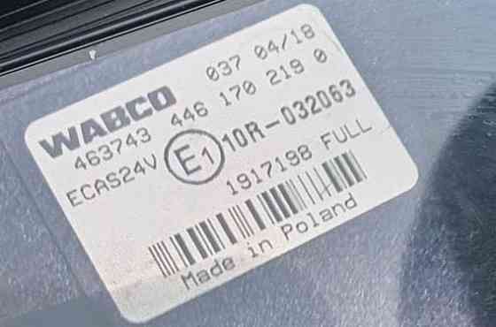 Нужен блок управления ECAS DAF 1917198, WABCO 4461702190. 