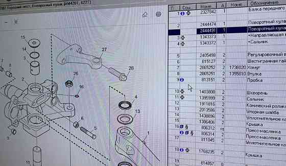 Ищу 2444491 поворотный кулак Скания. Вся Россия