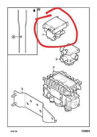 Ищу 1315690 - задний модулятор DAF CF75 2002 года. Вся Россия