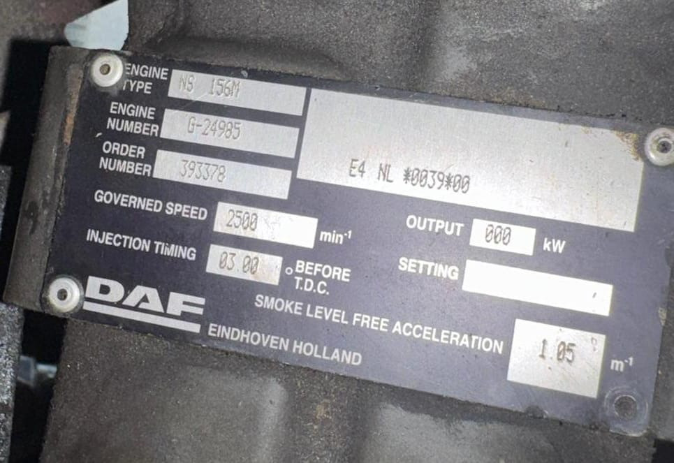 На DAF CF65 2001года нужен двс NS156M.  - photo 1