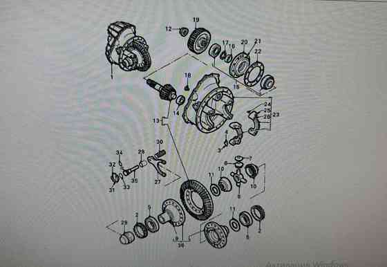 На DAF F85 1996г. куплю редуктор среднего моста 1212234, 1251173. 