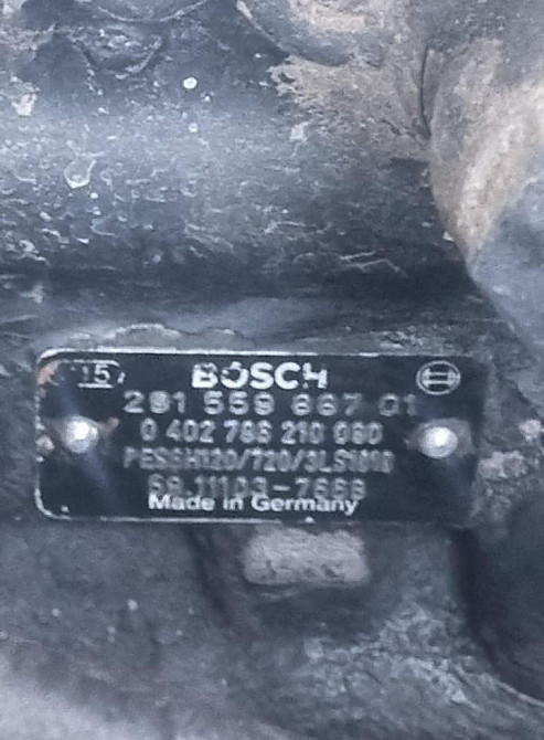 Нужен тнвд на двигатель D2866 аппартурник.  - photo 1