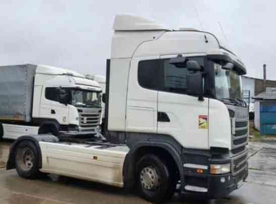 Нужна кабина Scania R белая АКПП от 2017 года. 