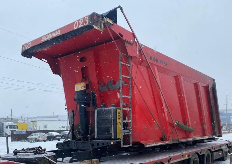 Нужен кузов на Скания 6 серии, 4-оси, 32 куба, примерно такой же, как на фото.  - photo 1