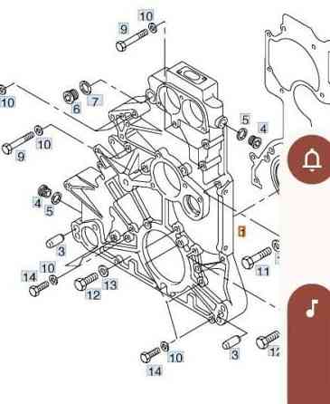 Ищем переднюю плиту MAN D2876 коммонрейл. 