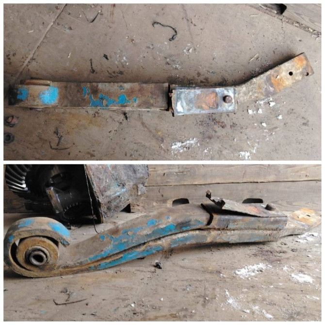 На Скания 4-5 серия (конструктор) нужна задняя полурессора левая (от центра сайлентблока до посадочн  - photo 1