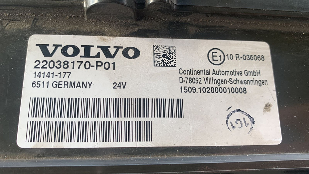 Нужна 22038170-p01 панель приборов Вольво FH4.  - photo 1