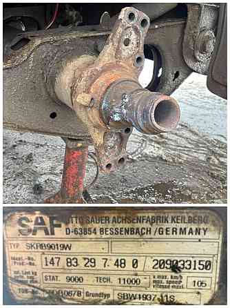Ищу ось SAF SKRB9019W на прицеп. Вся Россия