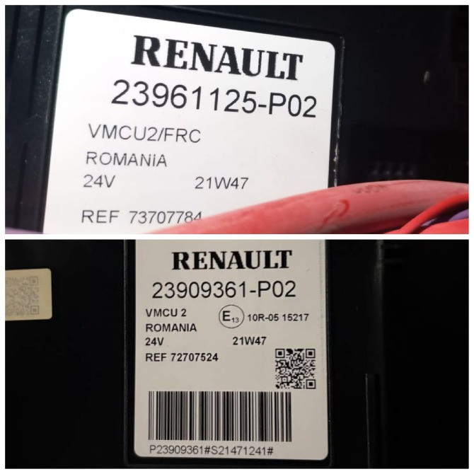 На Рено Т-серии 2021г. с кнопкой старт-стоп нужен блок предохранителей 23909361-Р02 или 23961125-Р02  - photo 1
