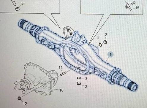 Ищу чулок заднего моста Scania 2173766. Вся Россия - изображение 1