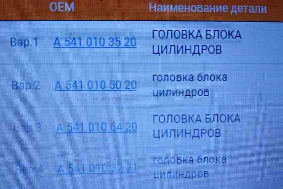 Ищу две гбц на мотор ОМ501, машина 2004 года. Вся Россия