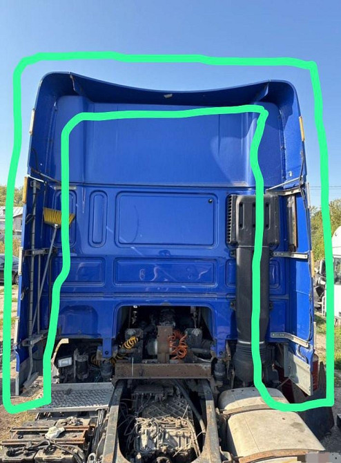 Куплю спойлера кабины Даф 95, желательно белый цвет. Вся Россия - изображение 1