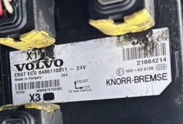 Ищу блок управления EBS ABS Volvo FH4, номер запчасти: 21664214.  - photo 1