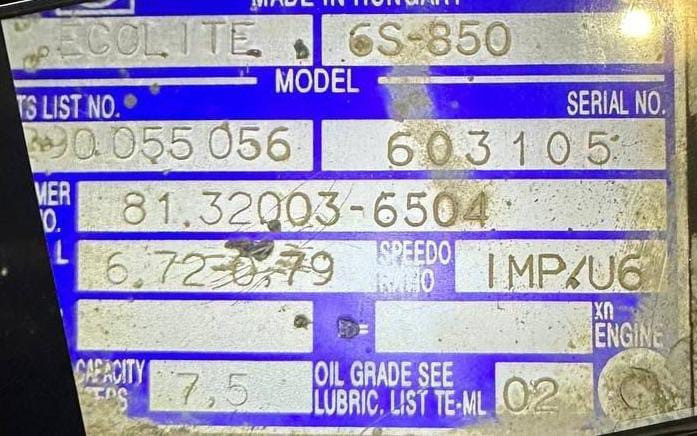 Ищем в наличие в сборе кпп 6S850 (81320036504).  - photo 1