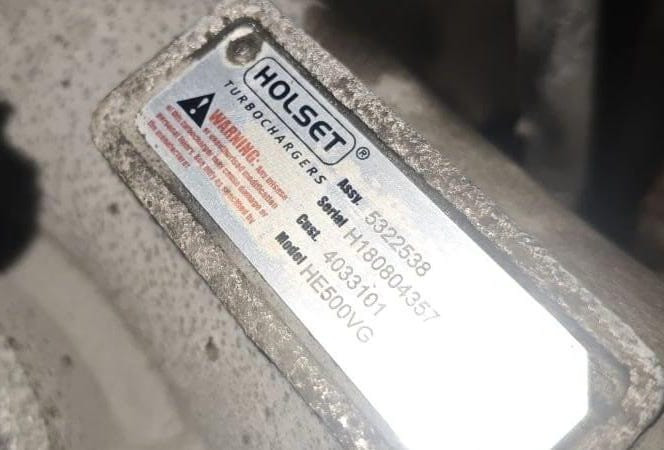 Ищу турбокомпрессор Holset 5322538 (HE500VG) на Курсор 10 Ивеко. Вся Россия - изображение 1