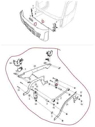 На КамАЗ К5 (VIN XTC549015P2588827 / 54901-0070014-CA) куплю таких 2 комплекта (см. фото). Вся Россия