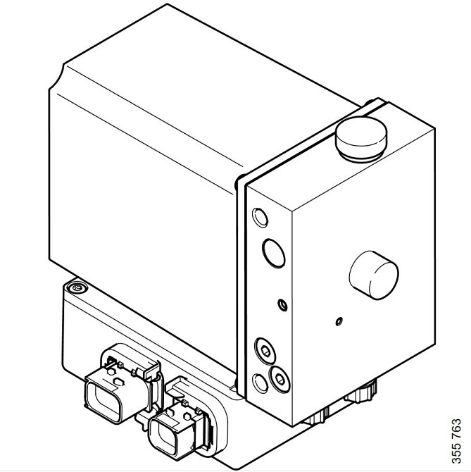 Scania 2379162 насос электрического подъёмника кабины Sankt-Peterburg - photo 1