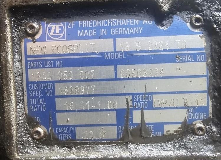 Нужна кпп 16S2321TD на DAF 105 2008 года, квадратная (старого образца). Ретарда и механизм выбора пе Вся Россия - изображение 1