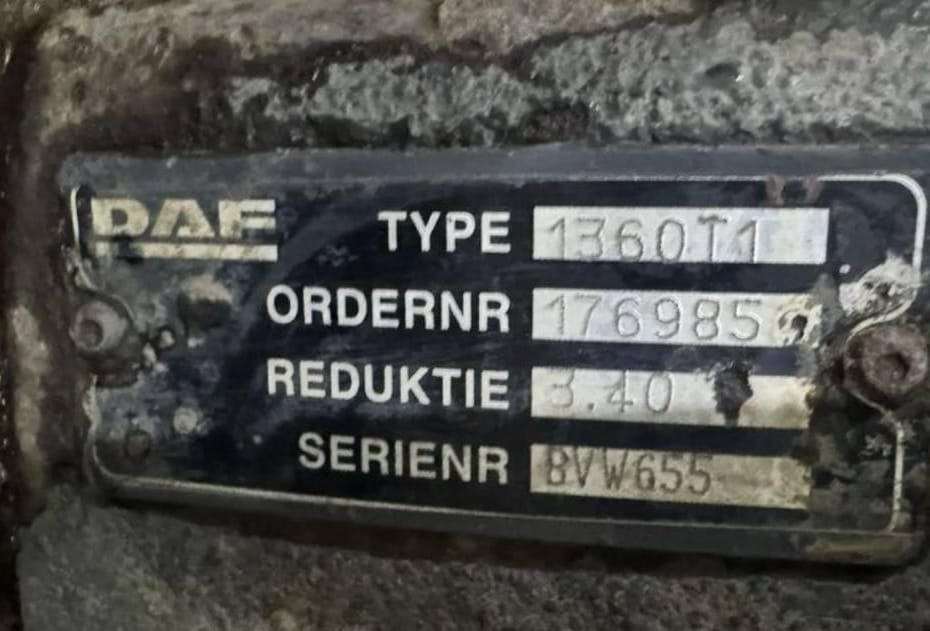 Ищу редуктор проходного моста DAF CF85 - 1360t1 3,40. Вся Россия - изображение 1