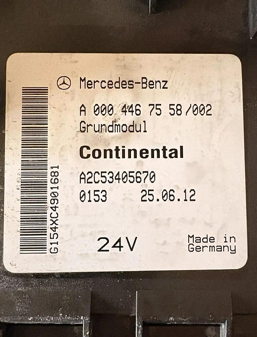 Ищу модуль A0004467558 / 002 Mercedes Grundmodul Continental A2C53405670.  - photo 1
