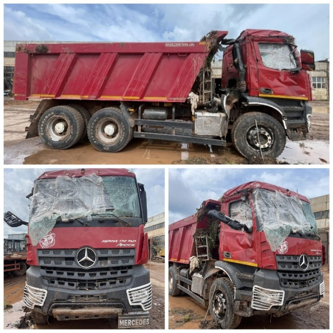 Ищу кабину в сборе + бампер с фарами и крылья на Mercedes Arocs. Вся Россия - изображение 1