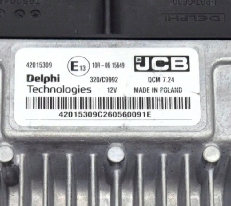 JCB / Delphi 42015309 блок управления двигателем Sankt-Peterburg - photo 1
