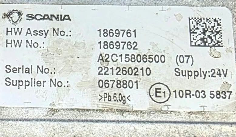 Ищу блок управления 1869762 Scania.  - photo 1