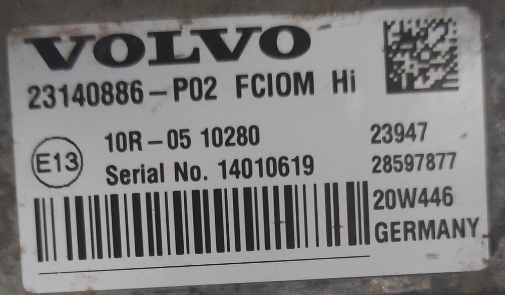 Нужен блок управления светом 23140886-P02 Volvo.  - photo 1