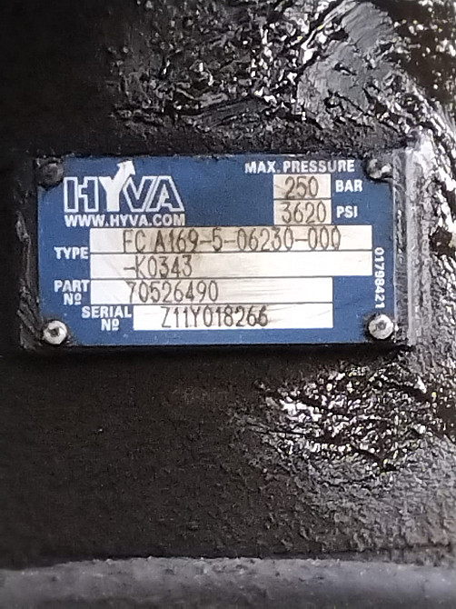 Нужен гидроцилиндр HYVA FC A169-5-06230-000-K0343.  - photo 1
